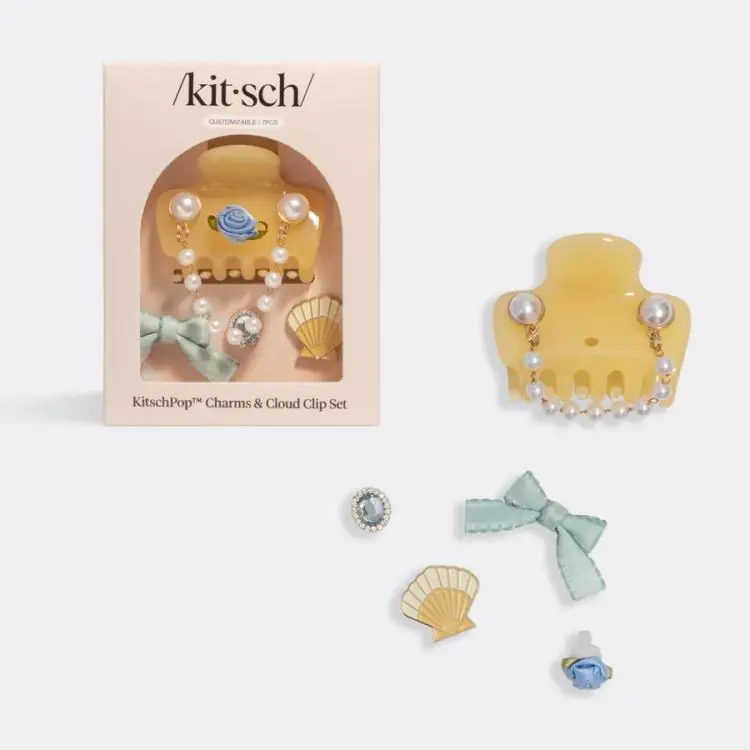 Kitsch KitschPop Cloud Clip Set Buttergelb Saisonangebot