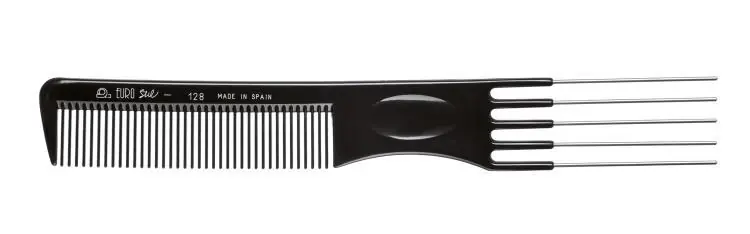 Angebot Eurostil 5-Zinken Fingerkamm Stahl