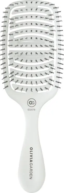 Top-Seller Olivia Garden Essential Care Flex Bürste Ice White
