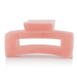 Big Metal London Melia Resin Bulldog Hairclip Peach Bestseller