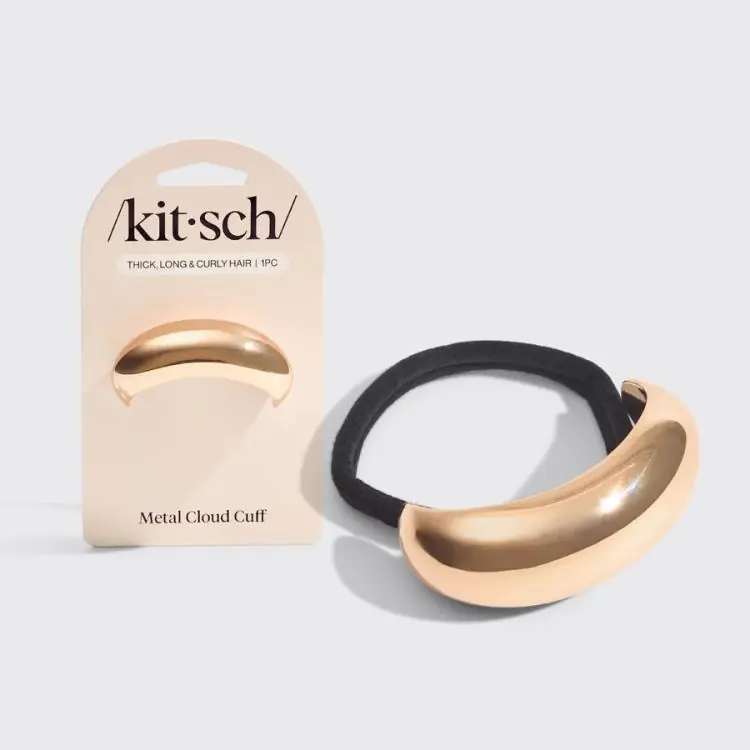 Kitsch Gold Metal Cloud Cuff large Mega-Angebot