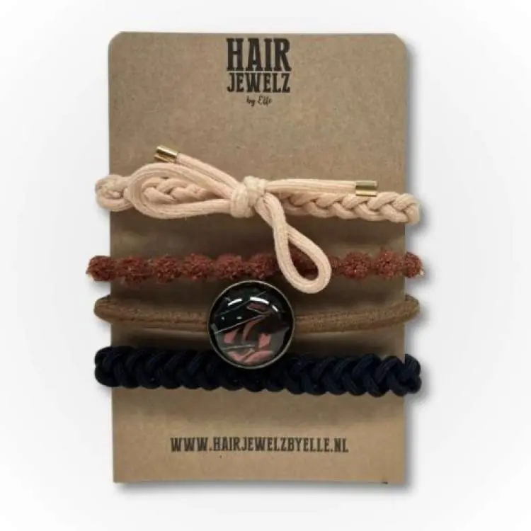 Angebot Hairjewelz by Elle Colourband Soft Brown