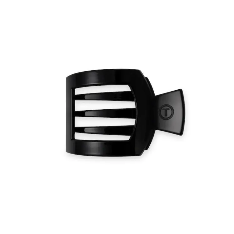 Markenprodukt Teleties Small Flat Square Hair Clip Jet Black
