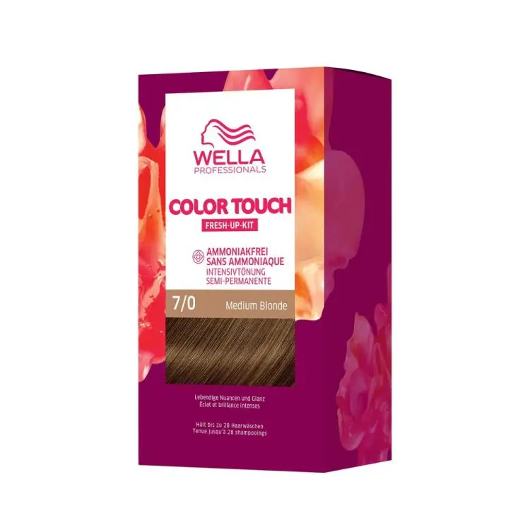 Wella Color Touch Fresh-Up-Kit Intensivtönung 7/0 Medium Blonde Meistverkauft