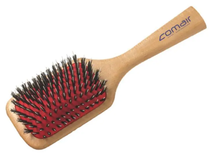 Neue Kollektion Comair Holzbürste mit Nylonstiften 9 reihig