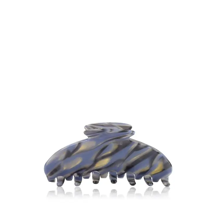 Preis Gesenkt Helly Hair Haarklammer Lara 2 gold graublau