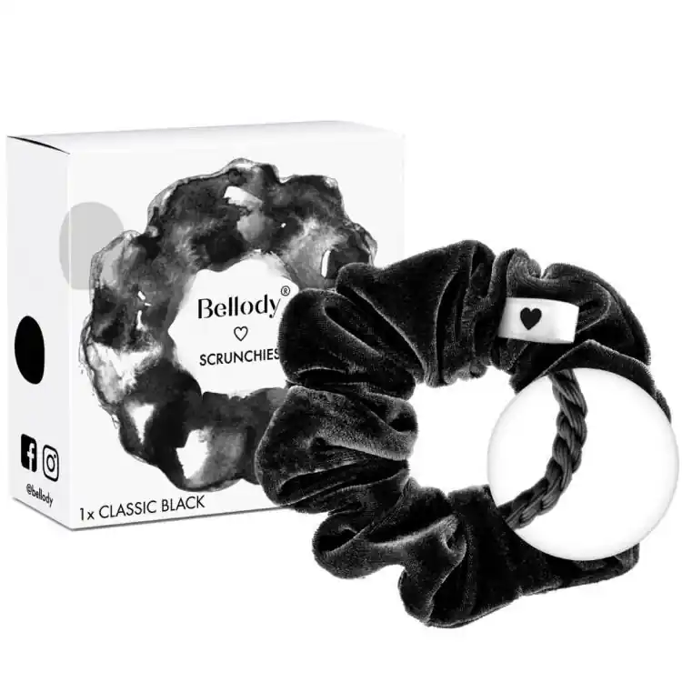 Bellody Scrunchie Classic Black Neu Im Sortiment
