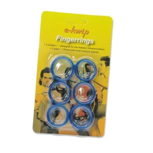 Heißes Angebot E Kwip 3 X 2 Finggerringe blau