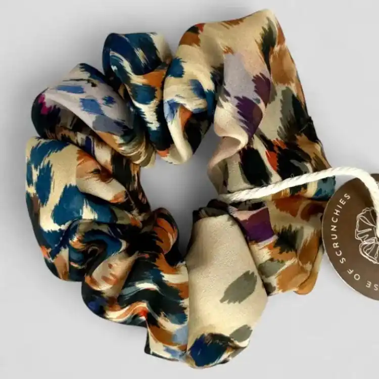 Jetzt Bestellen House of Scrunchies Bunter Leopard Maxi