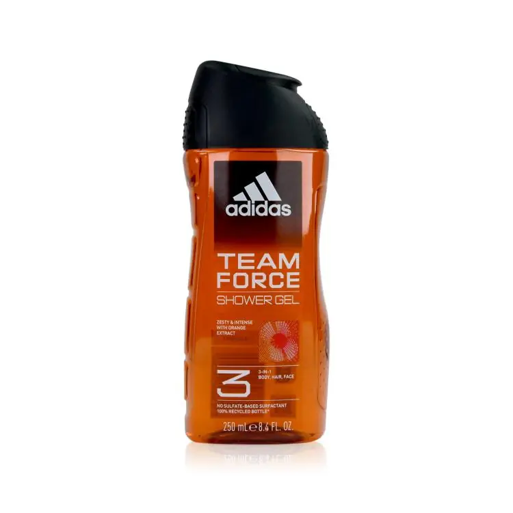 Adidas Team force 3in1 Shower Gel Neu Im Sortiment