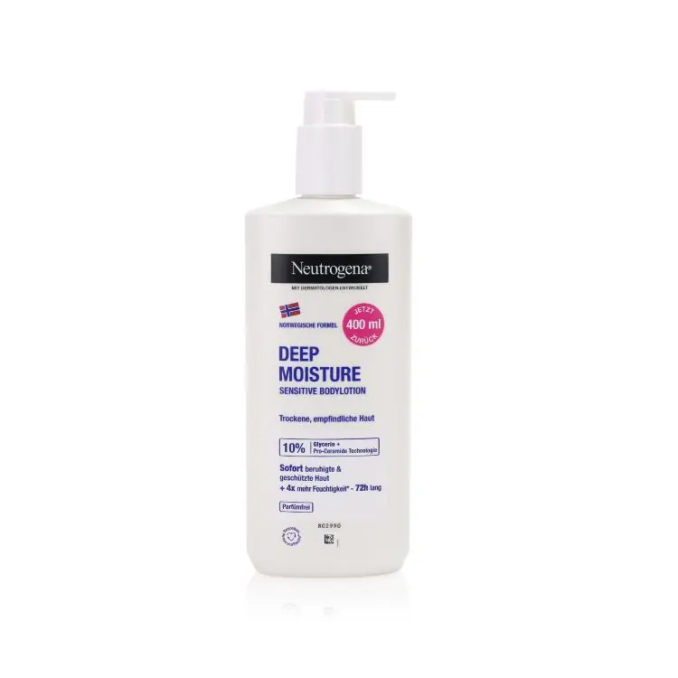 Schnäppchen Neutrogena Deep Moisture Bodylotion Sensitive