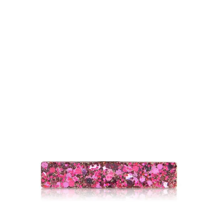 Billig CG Home gerader Mini Clip pink glitzer