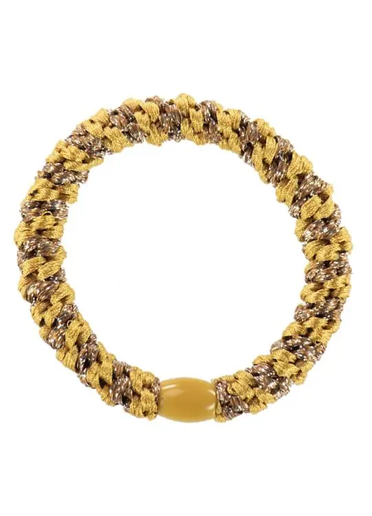 Kknekki Mustard-Cognac Glitter Ausverkauf