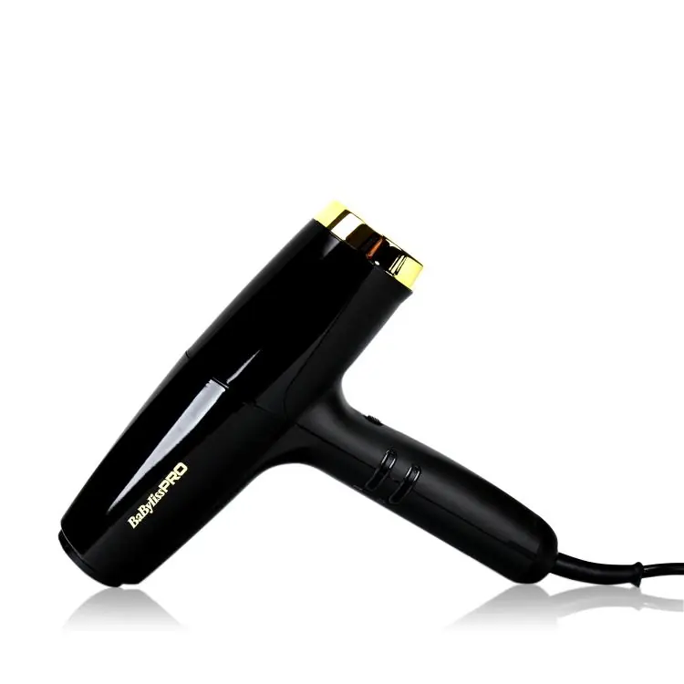 Neu Im Sortiment Babyliss Pro Haartrockner Falco Schwarz & Gold