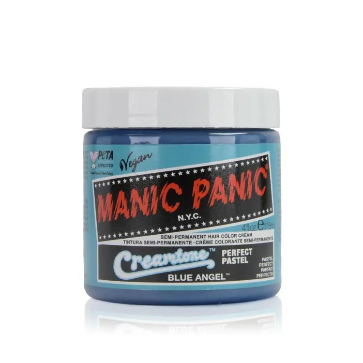 Manic Panic Hair Color Cream Blue Angel Pastel Versand Am Gleichen Tag