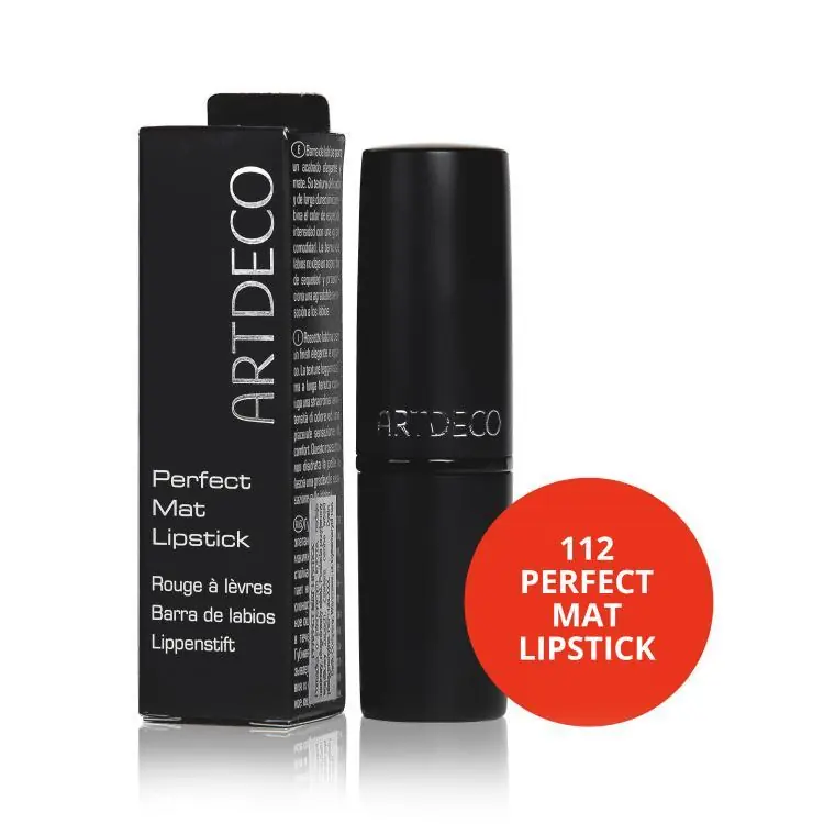ARTDECO Perfect Mat Lipstick 112 orangey red Letzte Chance