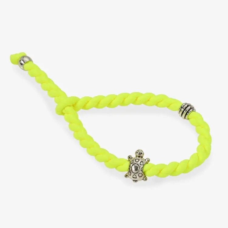 Zaggies Classic Charms Schildkröte Fluo Yellow Aktuell