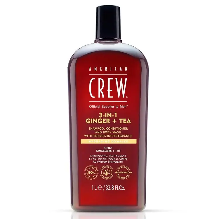 American Crew 3-in-1 Ginger + Tea hair-body-wash Bestpreis
