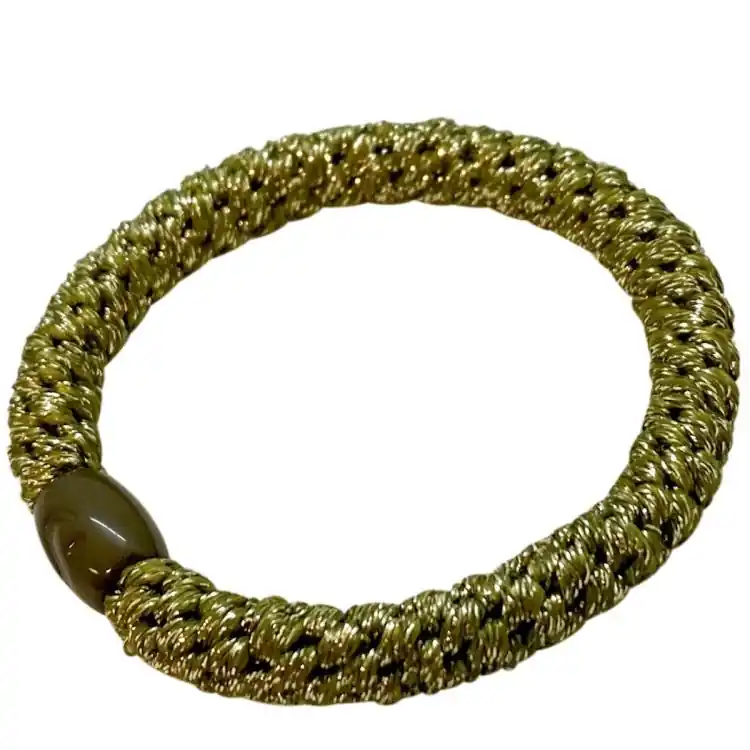 Annica Vallin Supersnodden Olive Glitter Sonderangebot