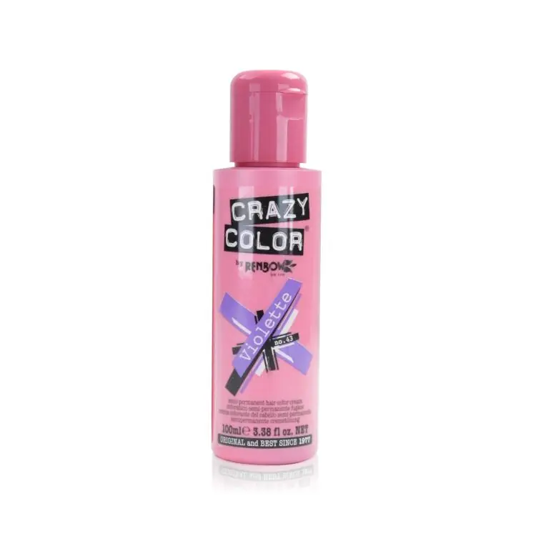 Crazy Color Cremetönung No.43 Violette Must-Have