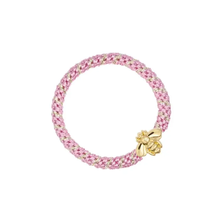 Dark Haargummi Bubblegum Pink Stripe Bee Preisreduziert