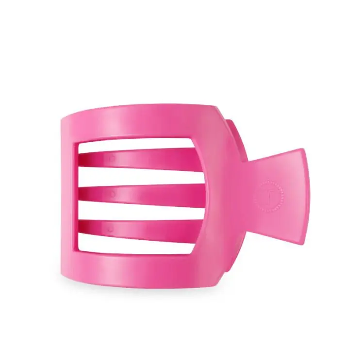 Teleties Large Flat Square Hair Clip Paradise Pink Rabatt