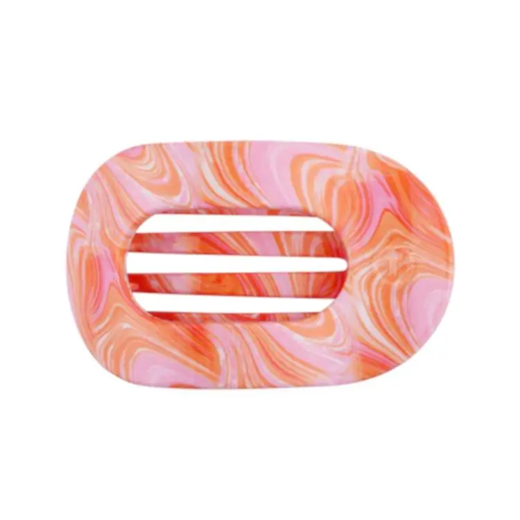 Teleties Flat Round Clip groß Just Keep Swimming Must-Have