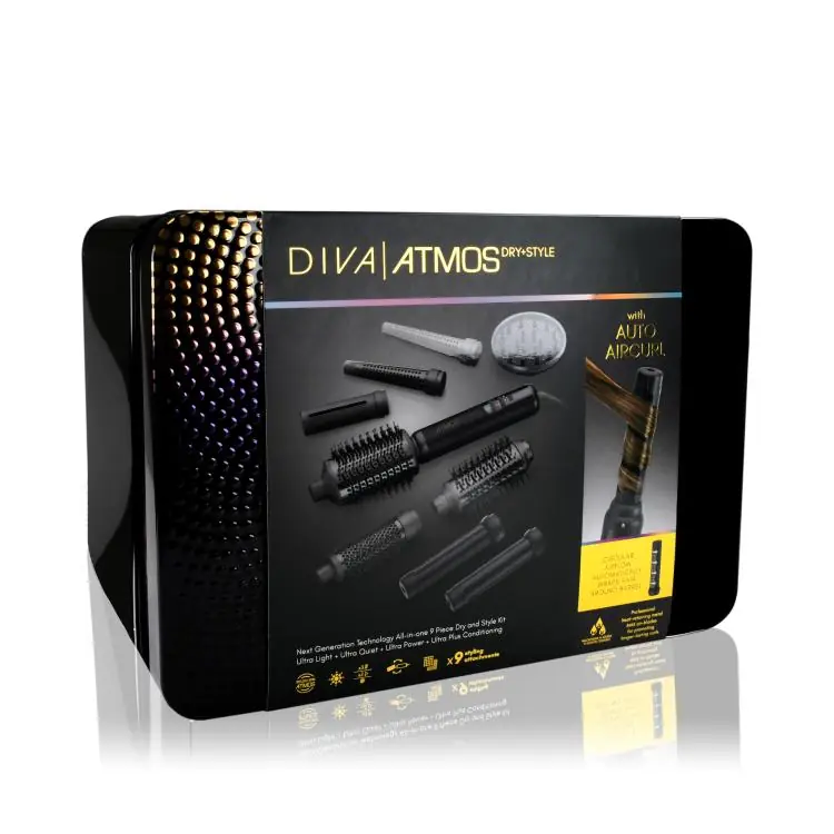 Diva Atmos Dry & Style Hairstyler inkl. Auto Aircurl Top-Seller