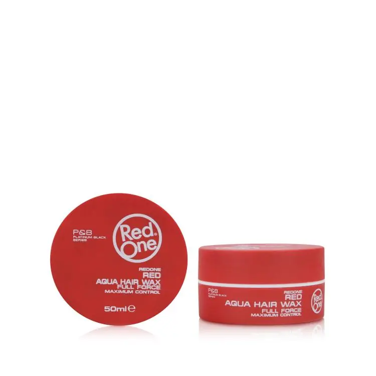 Beliebt Red One Aqua Hair Wax Red miniwachs