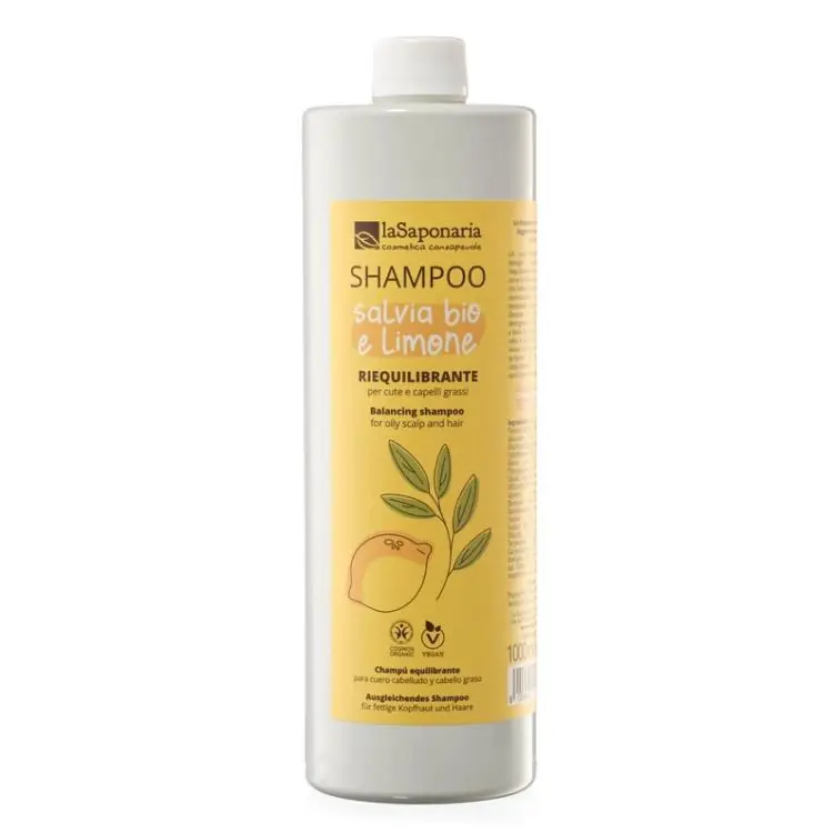 Neue Kollektion La Saponaria Salvia Bio e Limone Shampoo