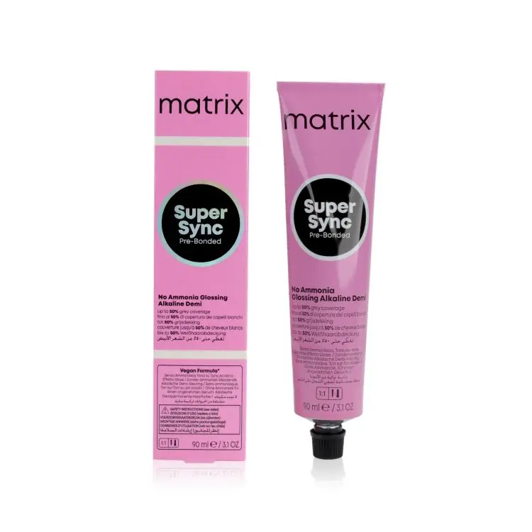 Neue Kollektion Matrix Super Sync Pre-Bonded Alkaline Toner 10G 10.3 Extra Hellbond Gold