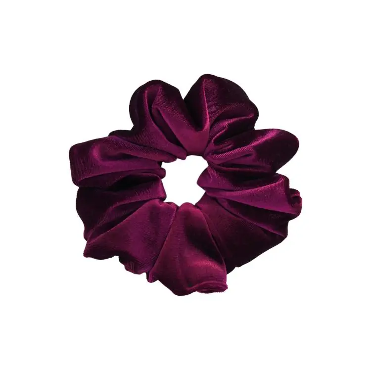 Neu What a bun! Scrunchie Medium Velvet Ruby