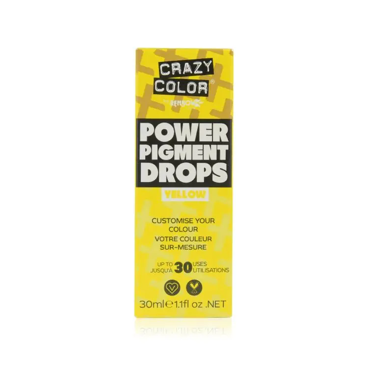 Crazy Color Power Pigment Drops Yellow Bestpreis