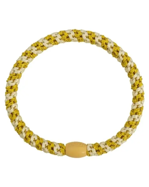 Kknekki Slim light yellow sun glitter stripe Preis Gesenkt