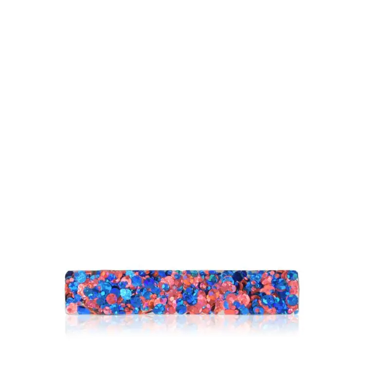 CG Home gerader Mini Clip blau rot Neu