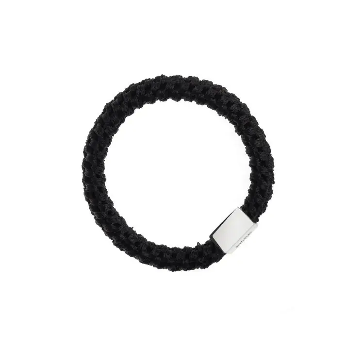 Dark Haargummi Silver Black Aktuell