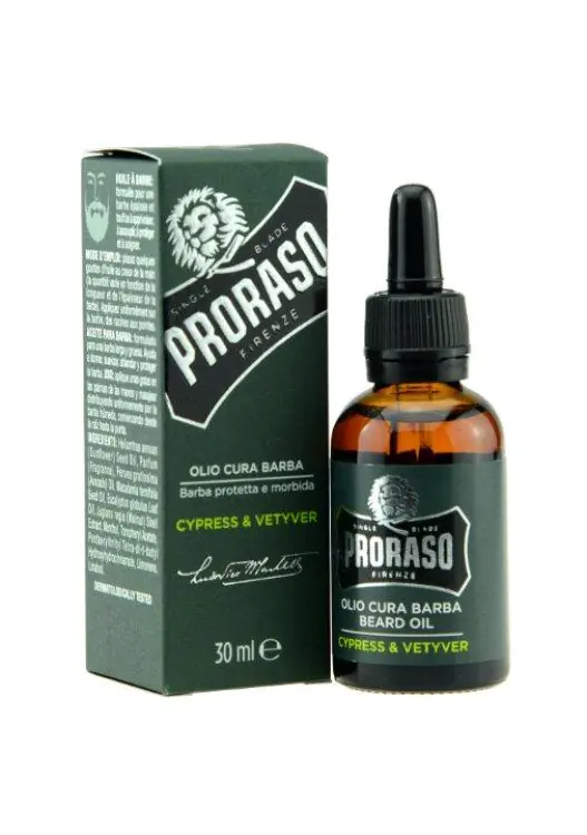 Proraso Cypress and Vetyver Beard Oil Schnäppchen