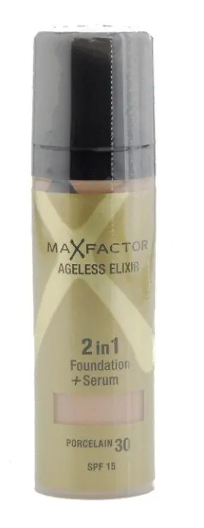 Schneller Versand Max Factor Ageless Elixir 2 in 1 Foundation + Serum 30 Porcelain