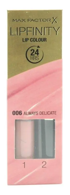 Max Factor Lipfinity 006 Always Delicate Expressversand