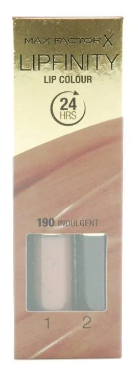 Nur Für Kurze Zeit Max Factor Lipfinity 190 Indulgent