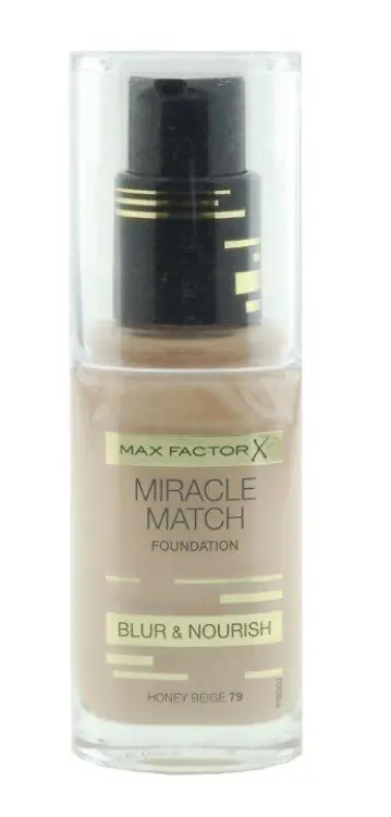 Neu Max Factor Miracle Match Foundation 79 Honey Beige