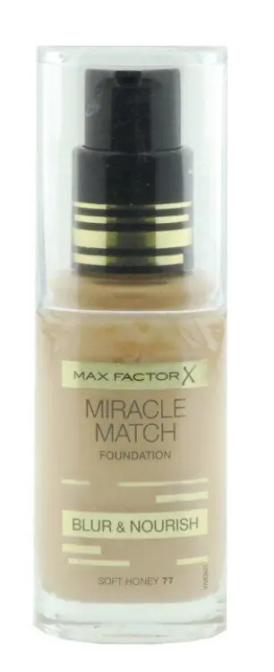 Max Factor Miracle Match Foundation 77 Soft Honey Billig