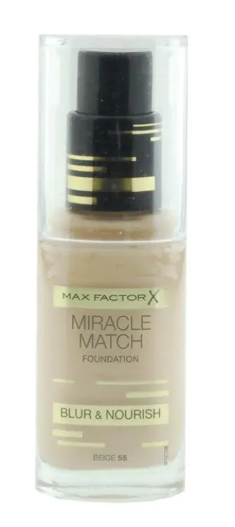 Aktuell Max Factor Miracle Match Foundation 55 Beige