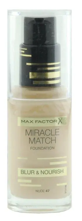 Max Factor Miracle Match Foundation 47 Nude Neu Im Sortiment
