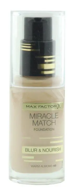 Top-Angebot Max Factor Miracle Match Foundation 45 Warm Almond