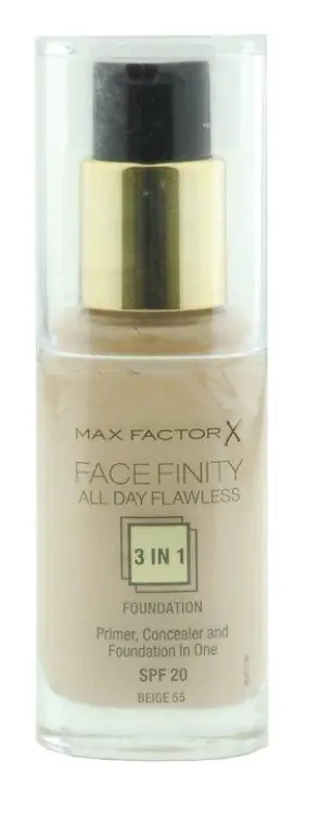 Sichere Zahlung Max Factor Face Finity 3in1 Foundation 55 Beige