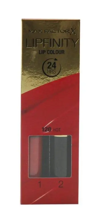 Max Factor Lipfinity 120 Hot Beliebt