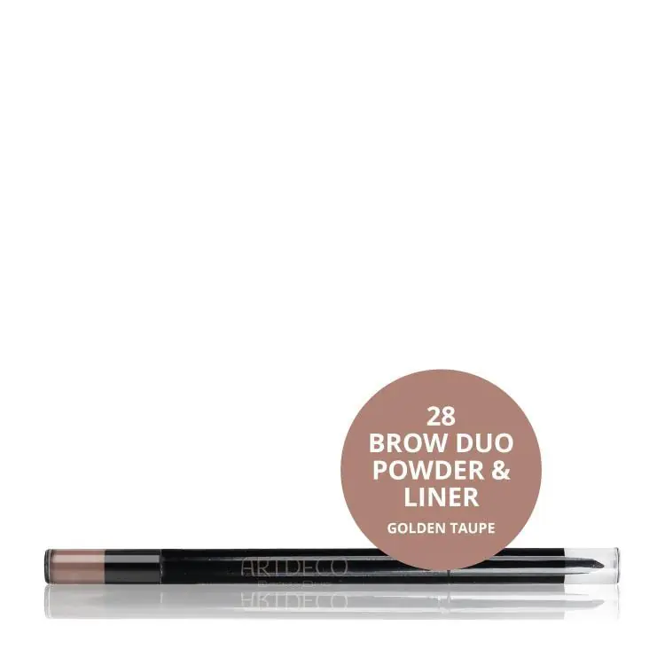 Beliebt Artdeco Brow Duo Powder & Liner Nr. 28 Golden Taupe