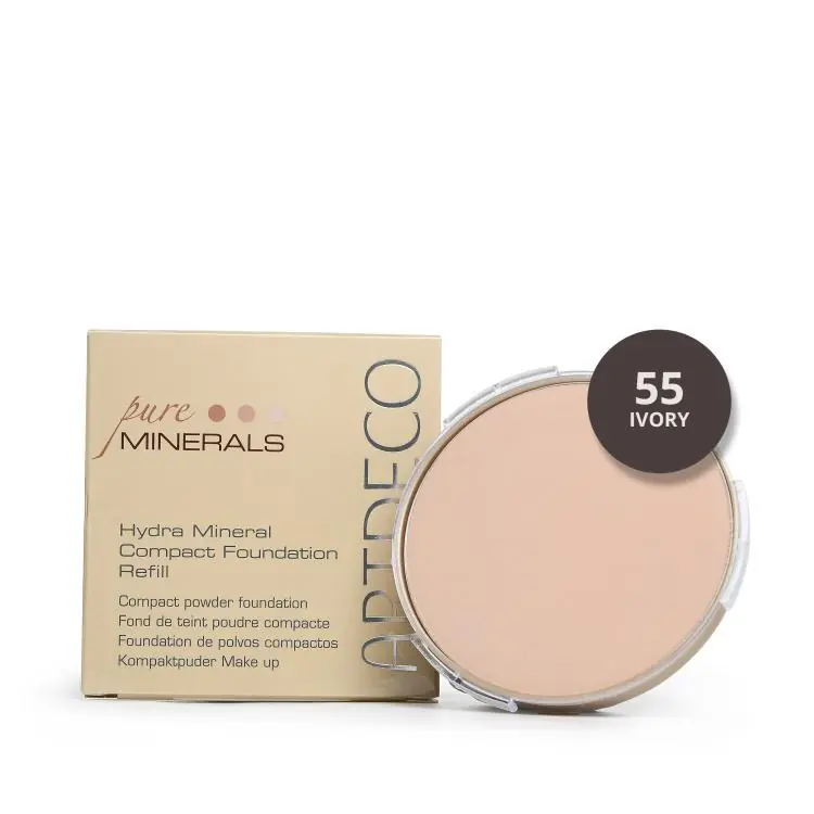 Nur Heute Artdeco Hydra Mineral Compact Foundation Refill 55 Ivory
