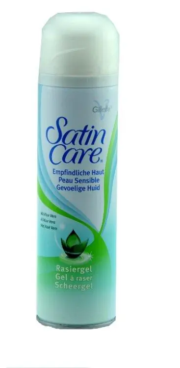 Wochenendangebot Gillette Satin Care Rasiergel Woman